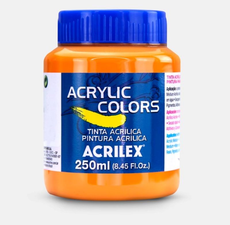 Tinta Acril. Color 250ml Ref.341 Am Cad Esc