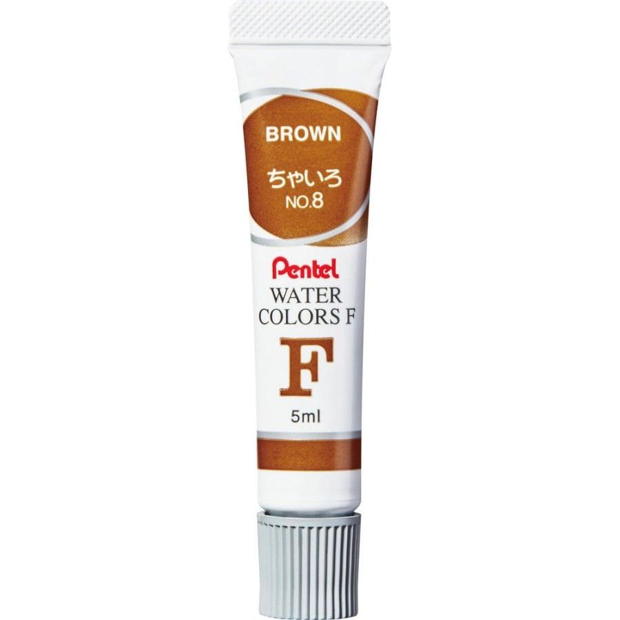 Tinta Aquarela Water Colors 5ml Marrom WF...