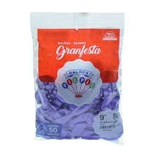 Balao Nº 9 Liso c/50 Un Lilas