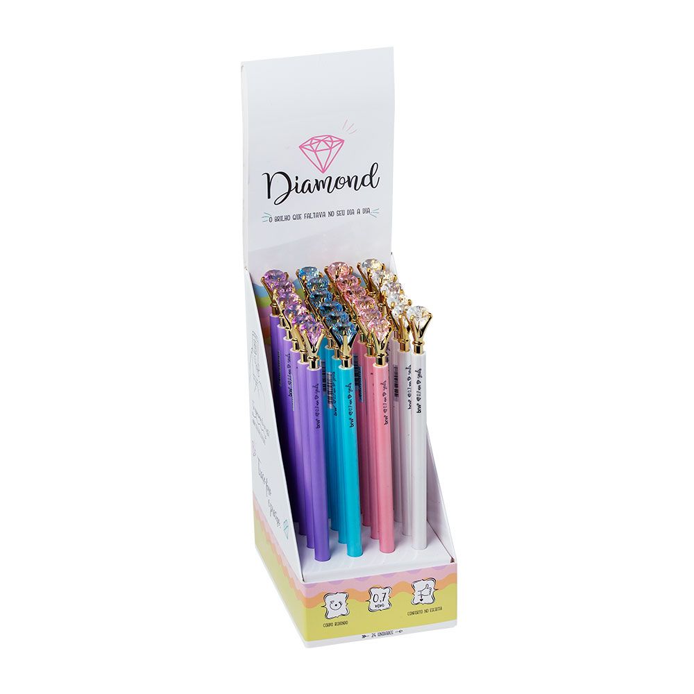 Lapiseira 0.7 Plastica Diamond Ref.LP0100...