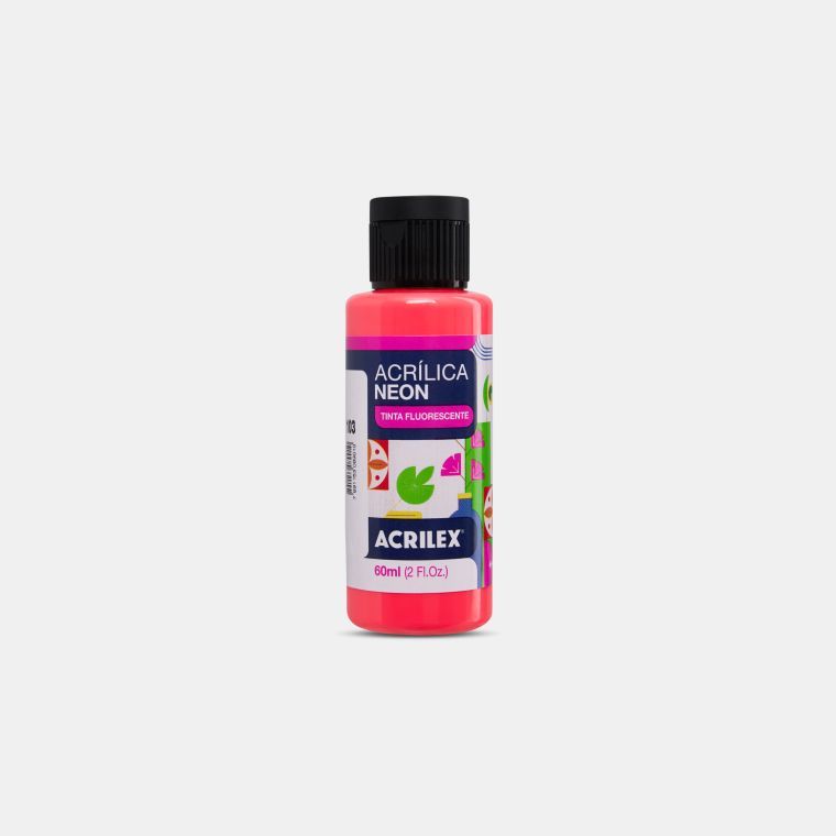 Tinta Acril. Neon Fosca 60ml  Ref.3960-10...