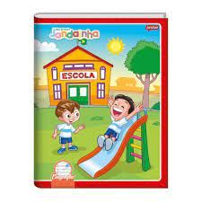 Caderno Brochura CD 40F 1/4 Caligrafia Ja...