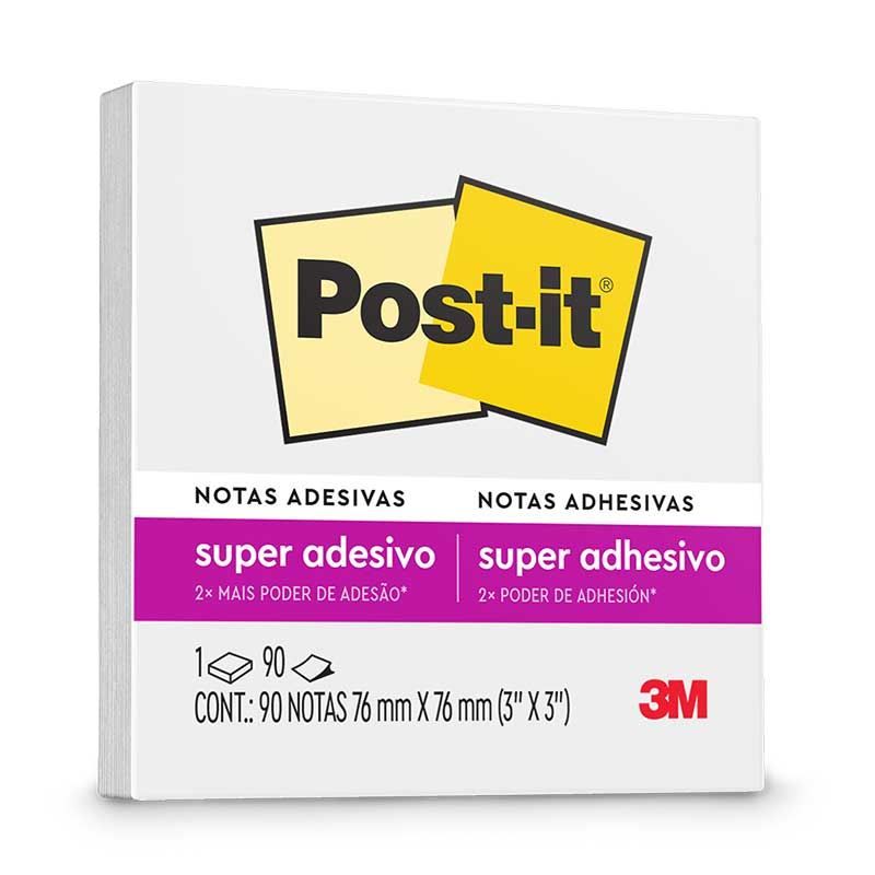 Bloco Post-it 76x76 Branco Neve 90F