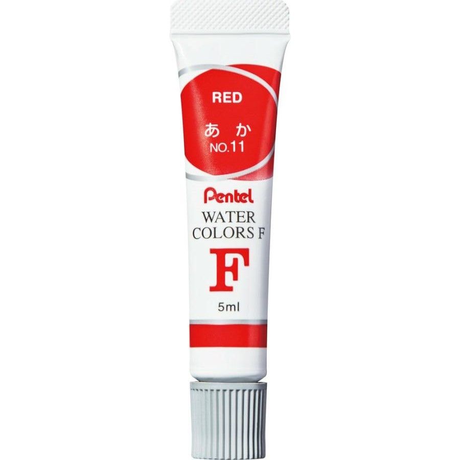Tinta Aquarela Water Colors 5ml Vermelho ...