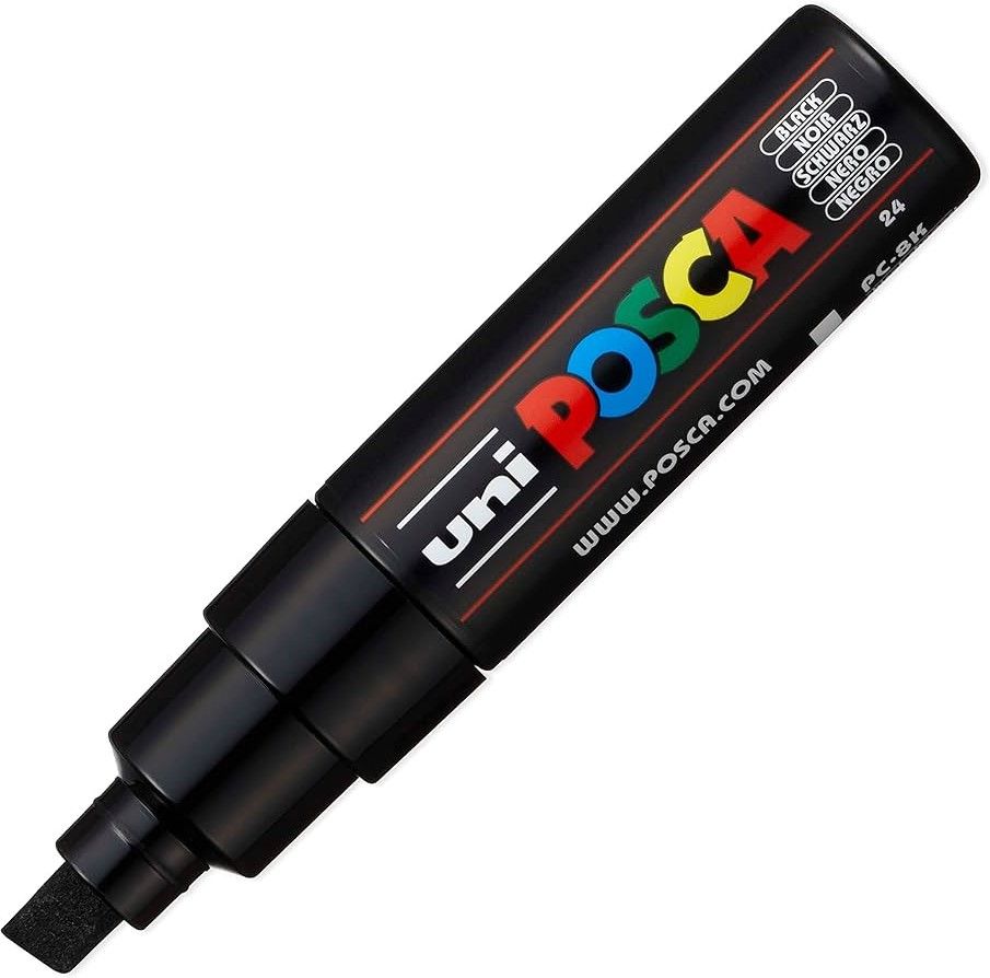 Caneta Posca Ref.PC-8K Preto