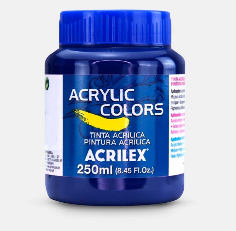 Tinta Acril. Color 250ml Ref.305 Az Ftalocia