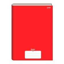 Caderno Brochurao CD 96F Stiff Vermelho 