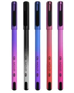 Caneta 0.7 Esf. Cis Move c/5 Cores Ref:52...