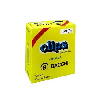 Clips Galvanizado 1/0 c/100Un Bacchi