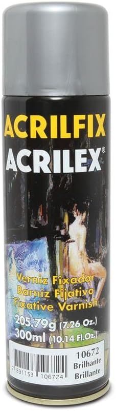 Verniz Fixador Aerossol Brilhante 300ml R...