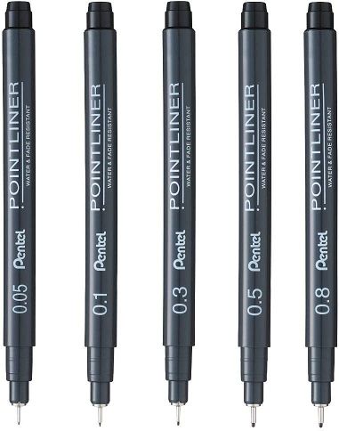 Caneta Nankin Pointliner 5 Pontas PT