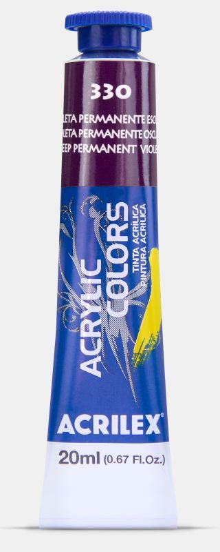 Tinta Acril. Color 20ml Ref.330 Violeta E...