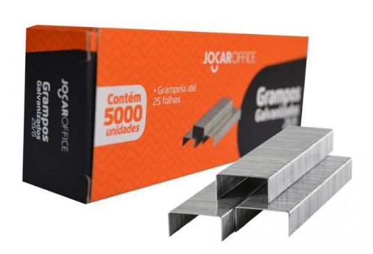 Grampo 26/6 Galvanizado c/5000Un Ref.9301...