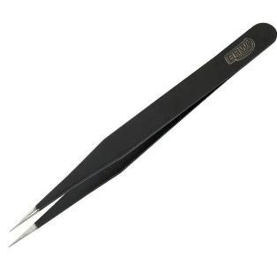 Pinça de Precisão Reta 13,5cm Ref.PN0001