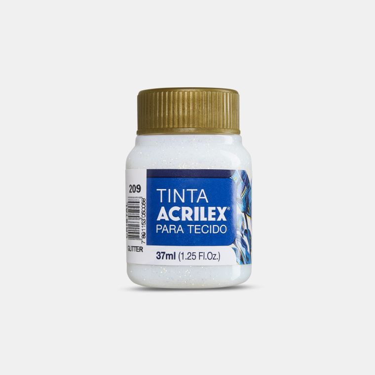 Tinta p/Tecido Glitter 37ml Ref.5040-209 ...