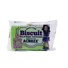 Massa de Biscuit 90g Ref.510 Verde Folha