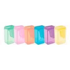 Apontador c/Deposito Tons Pastel Ref.7300...