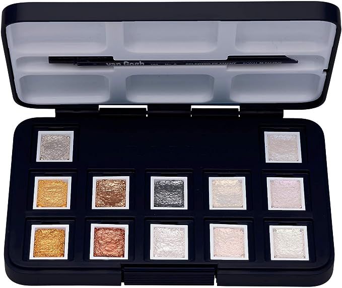 Pastilha Aquarela Van Gogh C/12 Pocket  R...