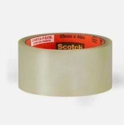 Fita Ades. Plast. Transp. 45x40 Corta Facil 