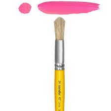 Pincel Cerdas Natural Ponta Sint. Ref.457...