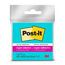 Bloco Post-It 76x76 c/45F Azul 
