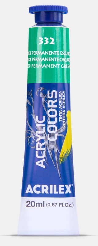 Tinta Acril. Color 20ml Ref.332 Vd P. Escuro