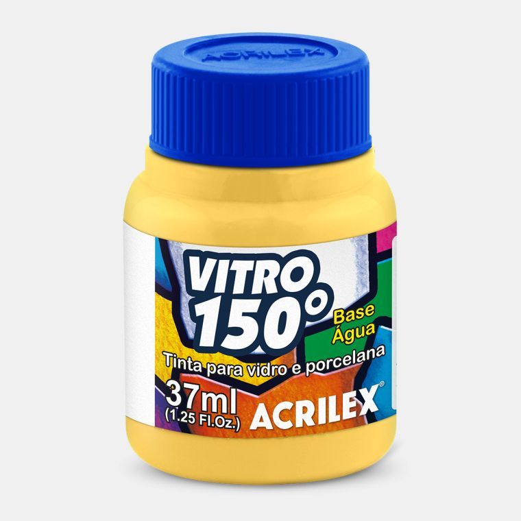 Tinta Vitro 150 37ml Ref.589 Amarelo Canário