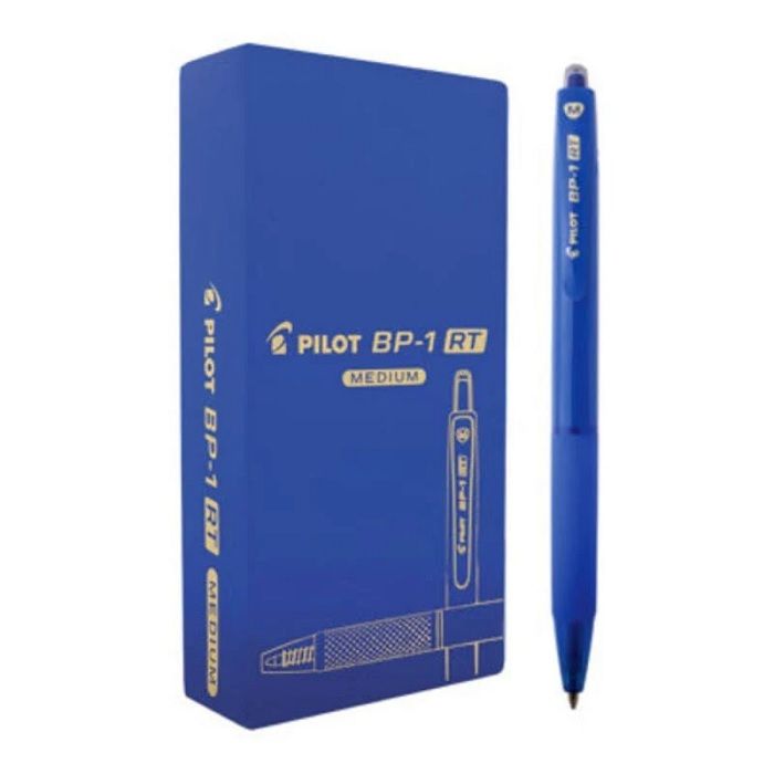 Caneta 1.0 Esf. Retratil Ref.BP-1RT Azul