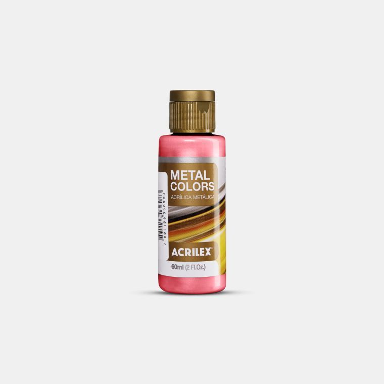 Tinta Metal Colors Acril. 60ml Ref.3660-5...