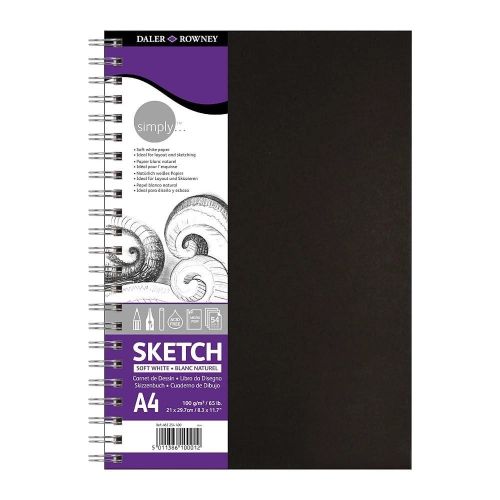 Caderno SketchBook A4 54F 100g Ref.482254400