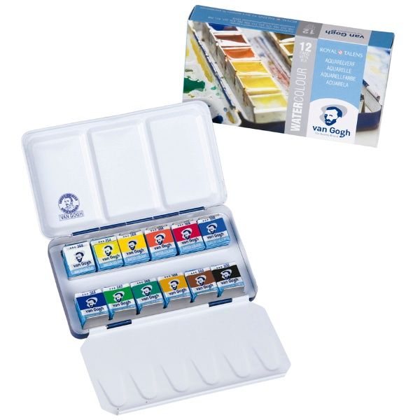 Pastilha Aquarela Van Gogh 12 Cores Ref.2...