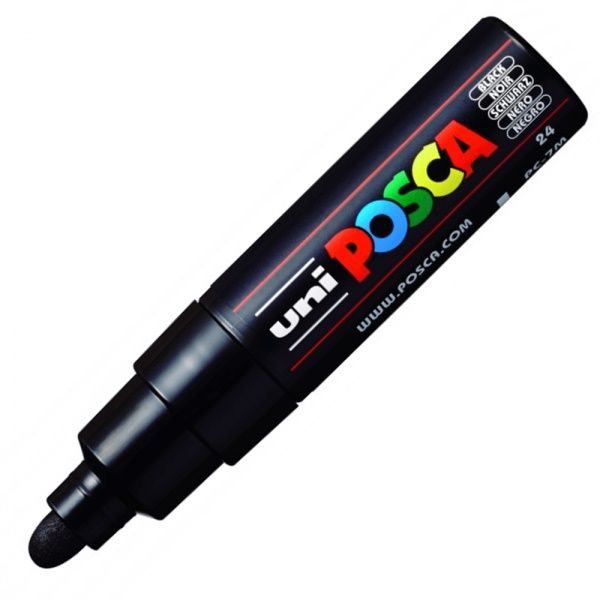 Caneta Posca Ref.PC-7M Preta