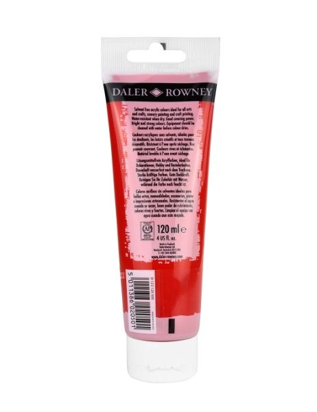 Tinta Acril. DR Graduate 120ml Vermelho C...