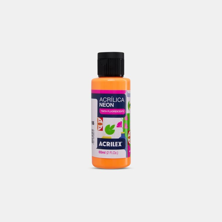 Tinta Acril. Neon Fosca 60ml  Ref.3960-10...
