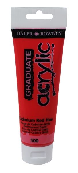 Tinta Acril. DR Graduate 120ml Vermelho C...