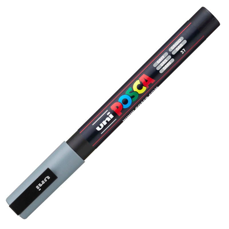 Caneta Posca Ref.PC-3M Cinza