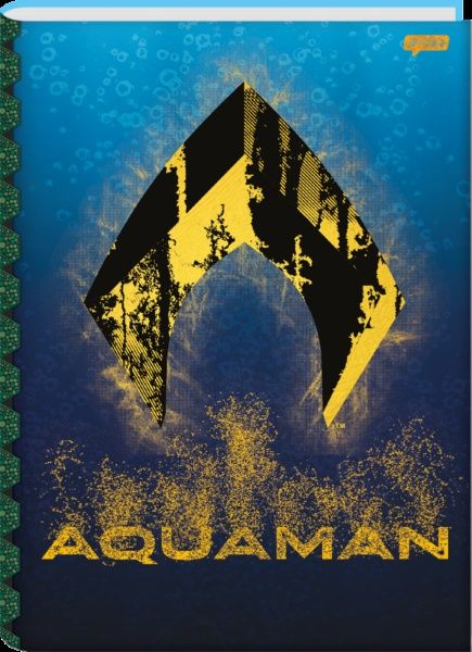 Caderno Espiral CD 160F 10 Mat Aquaman