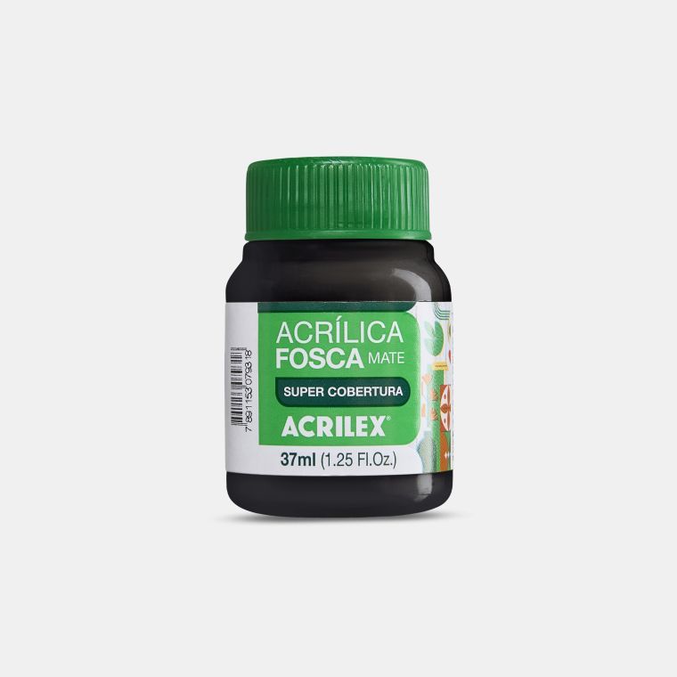 Tinta Acrilíca Fosca 37ml Ref.3540.520 Preto