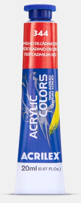 Tinta Acril. Color 20ml Ref.344 Vm Cadmio...
