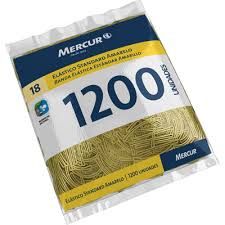 Elástico Nº18 1Kg c/1200 Un Standard Amarelo