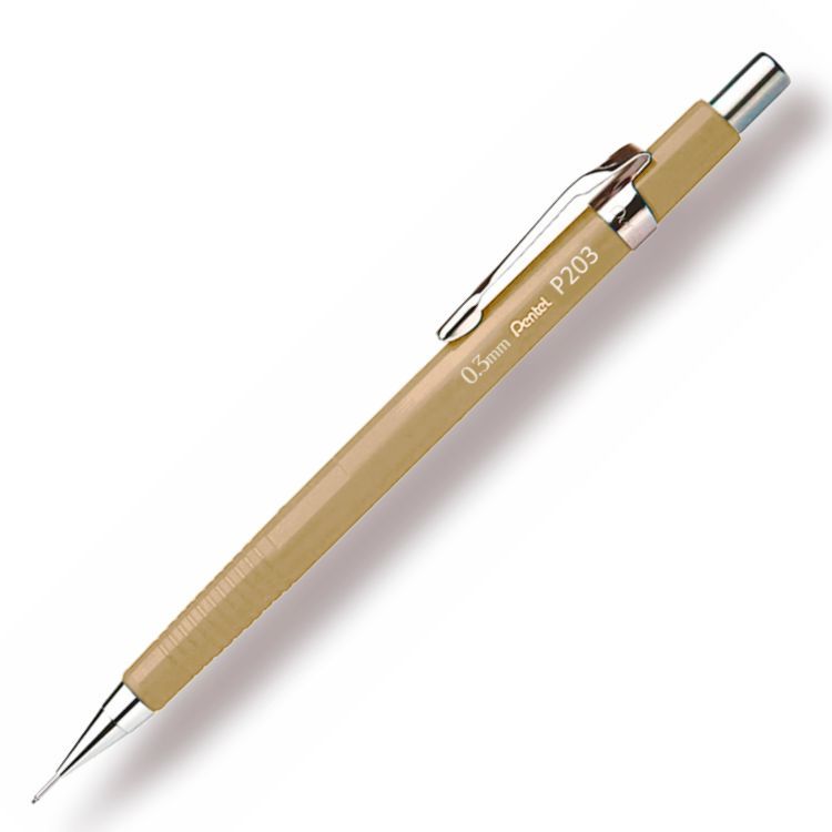 Lapiseira 0.3 Sharp P200 Ref.P203-JYPB Bege
