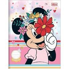 Caderno Brochura CD 40F Calig Minnie Ref....