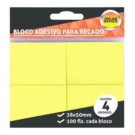 Bloco Ades. 38x50 c/4Un c/100F Ref.91114 ...