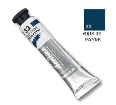 Tinta Acrílica 20ml Ref.800204-33 Gris de...
