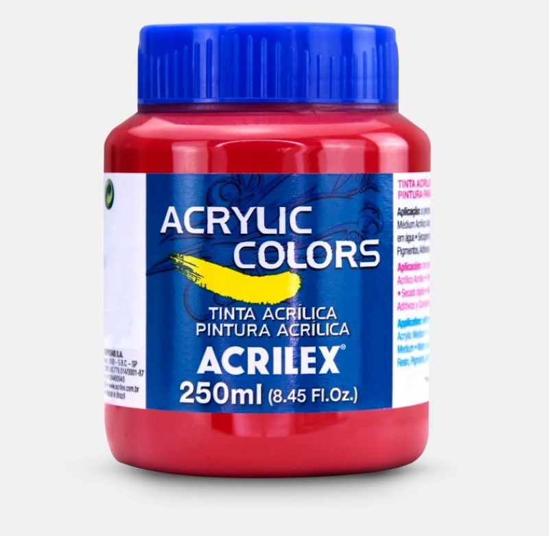 Tinta Acril. Color 250ml Ref.344 Vm Cad Escu