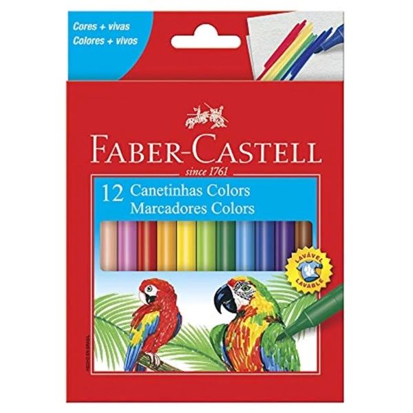 Caneta Hidrog. 12 Cores Colors Ref.15.011...