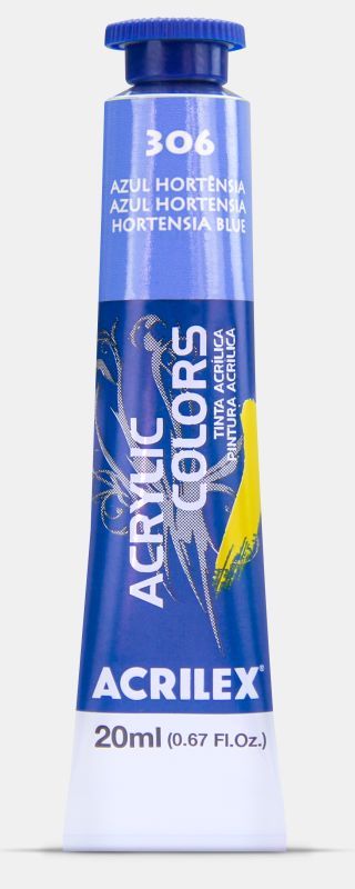 Tinta Acril. Color 20ml Ref.306 Az Hortensia
