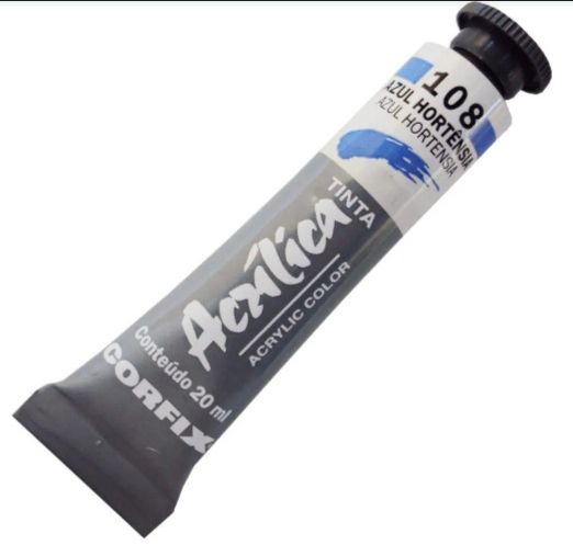 Tinta Acrílica 20ml Ref.800204-108 Azul H...
