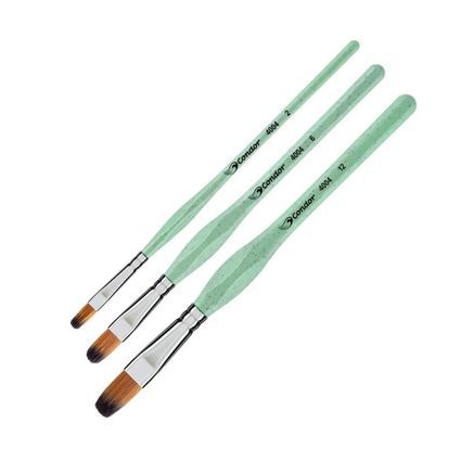 Kit Pincel Ergonômico c/3Un L.Gato Ref.4004
