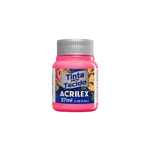 Tinta p/Tecido Fosca 37ml Ref.4140-527 Pink